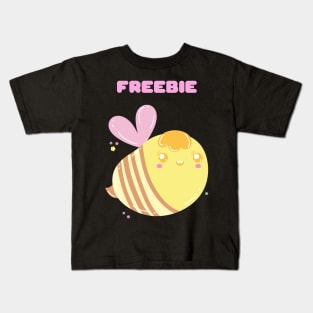 Bees Freebie Free Bee Gift for Bee Lovers Kids T-Shirt